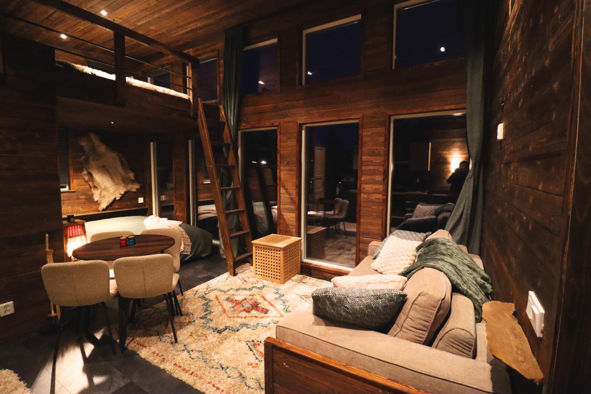 Reindeer River Lights Lodge Kiruna Εξωτερικό φωτογραφία